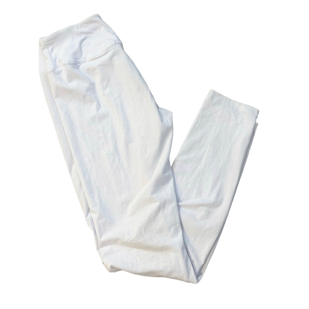 || NEW || White Soft 28.5” Inseam Leggings Women’s Small